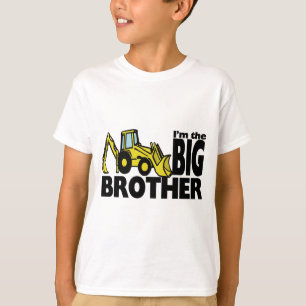 T-shirt Big Brother Backhoe