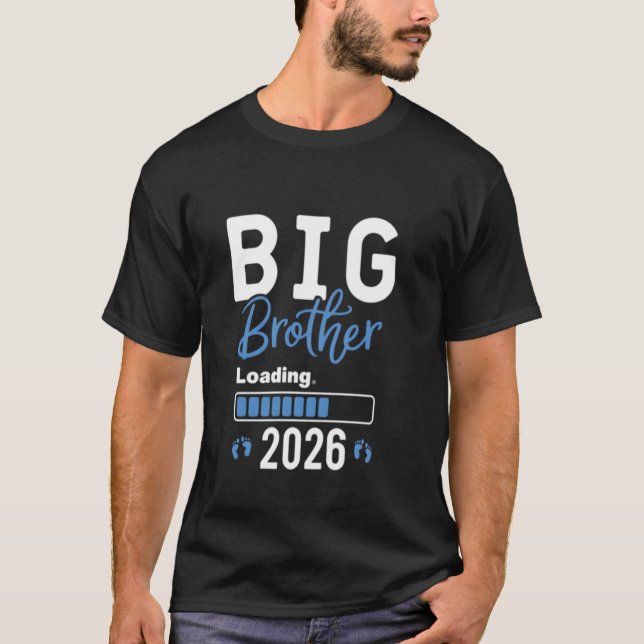 T-shirt Big Brother Chargement 2026 Promu À Big Brother K (Devant)