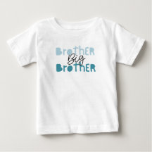 T-shirt Big Brother. Compagnon du T-shirt Lil' Bro