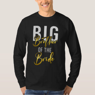 T-shirt Big Brother de la mariée Big Brother Mariage