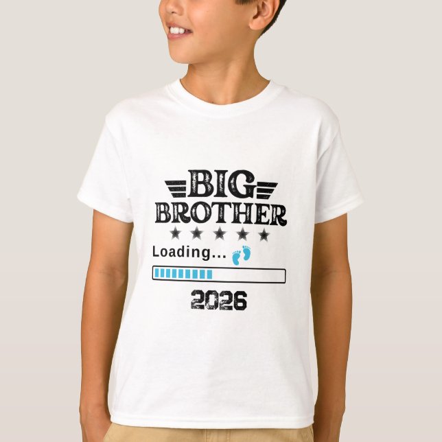 T-shirt Big Brother Loading 2026, Big Brother Announcement (Devant)