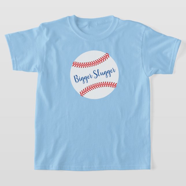 T-shirt Big Brother pour le baseball de plus gros  (Poser)