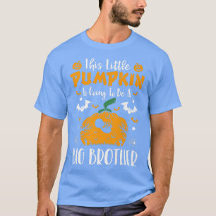 T-shirt Big Brother Pumpkin Halloween Pregnancy Announceme