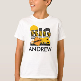 T-shirt Big Brother Shirt | Construction | Chemise frère