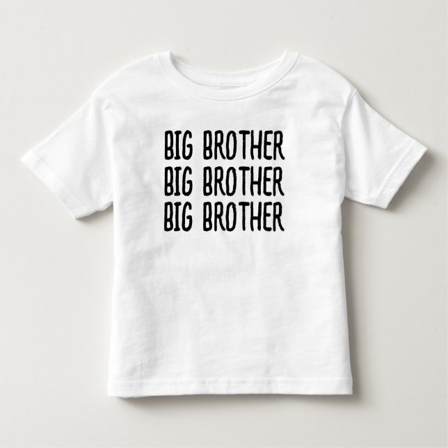 T-shirt Big Brother Toddler (Devant)