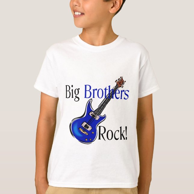 T-shirt Big Brothers ROCK ! (Devant)