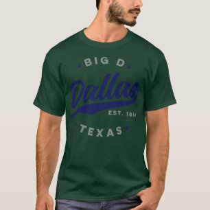 T-shirt Big D Dallas Texas