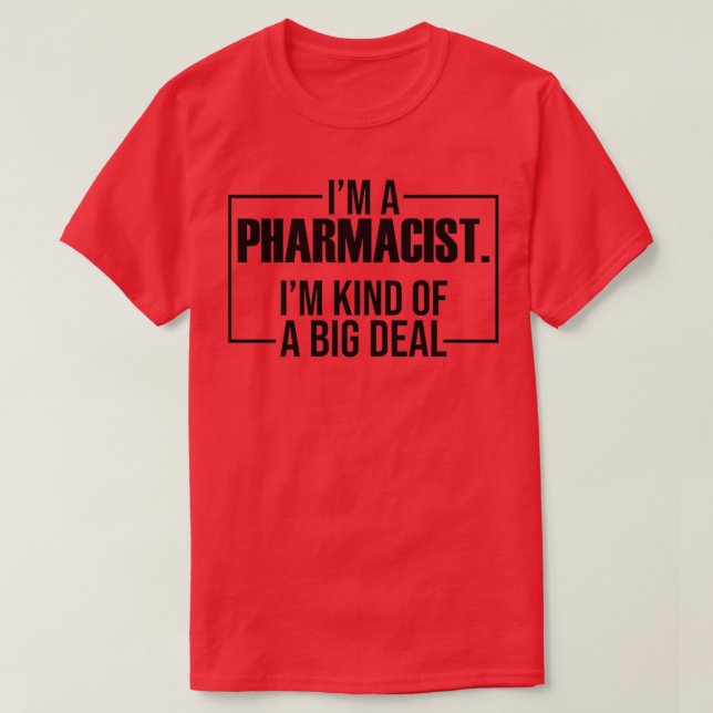 T-shirt Big Deal Life Pharmacist Coffee Mug Dons pour la v (Design devant)