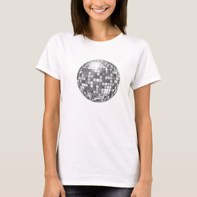 T-shirt big disco ball (Devant)