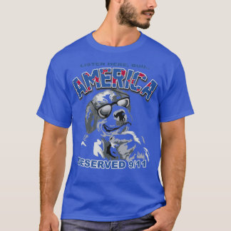 T-shirt Big Dog Écouter Ici Bud America Mérite 9