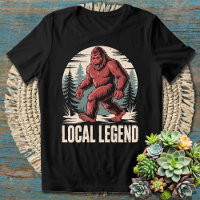 Big Foot Yeti Funny Légende locale - Humoristique