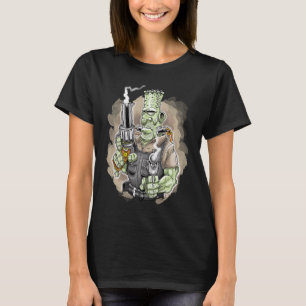 T-shirt Big Frankie Big Calibane Gun les années 50 Culture