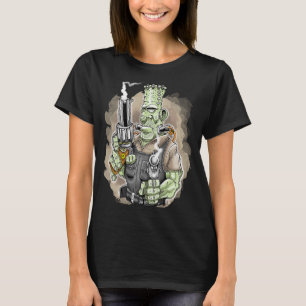 T-shirt Big Frankie Big Calibane Gun les années 50 Culture