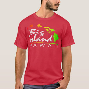 T-shirt Big Island Hawaii conception vintage en détresse