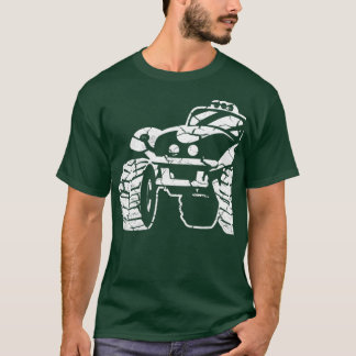 T-shirt Big Monster Truck White