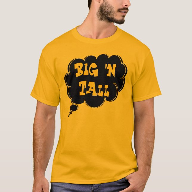 T-shirt Big 'N Tall tee by dalDesignNZ (S-6XL) (Devant)