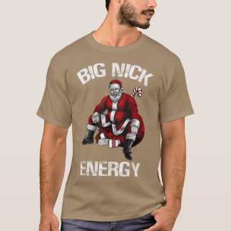 T-shirt Big Nick Énergie Père Noël Noël