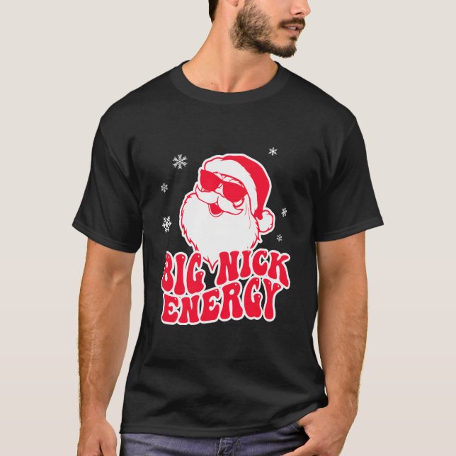 T-shirt Big Nick Energy Reindeer (Devant)