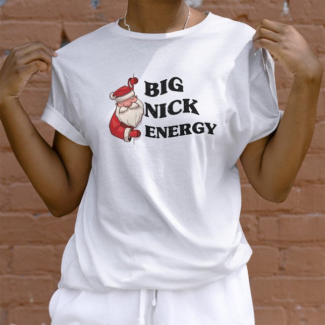 T-shirt Big Nick Energy Santa Claus Funny Noël Noël (Créateur téléchargé)