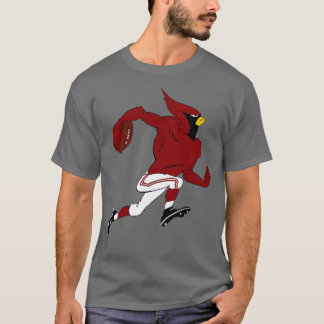 T-shirt Big Red Grid Bird