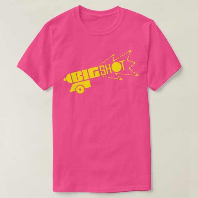T-shirt Big Reggae Shot, version jaune (Design devant)