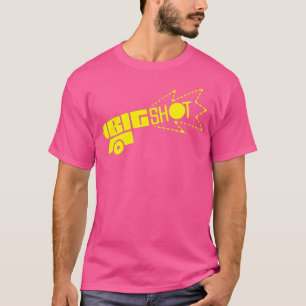 T-shirt Big Reggae Shot, version jaune