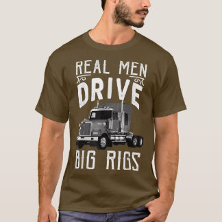 T-shirt Big Rigs Trucker et Camion Driver Tees