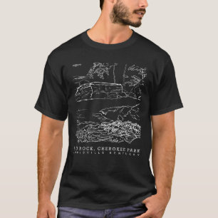 T-shirt Big Rock à Cherokee Park à Louisville Kentucky T