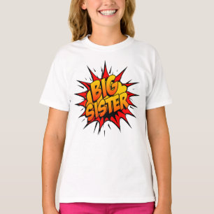T-shirt Big Sister Super Hero