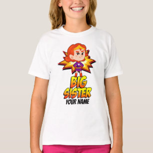 T-shirt Big Sister Superhero