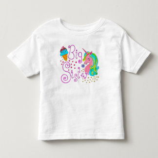 T-shirt "Big Sister" Unicorn Toddler