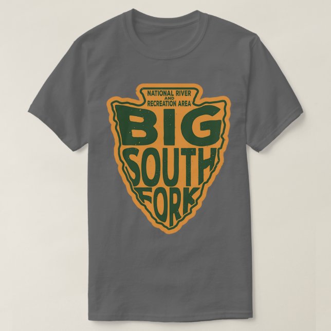 T-shirt Big South Fork National River and Recreation Area  (Design devant)