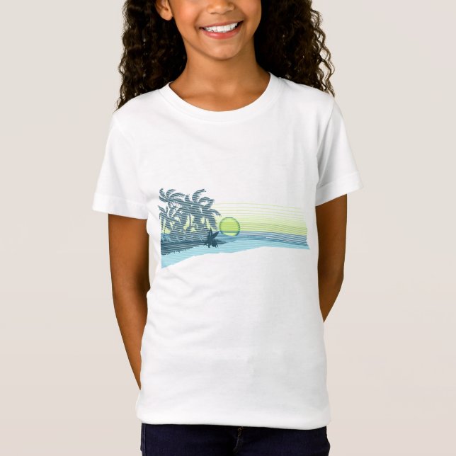 T-Shirt Big Sunset Band Tee (Devant)