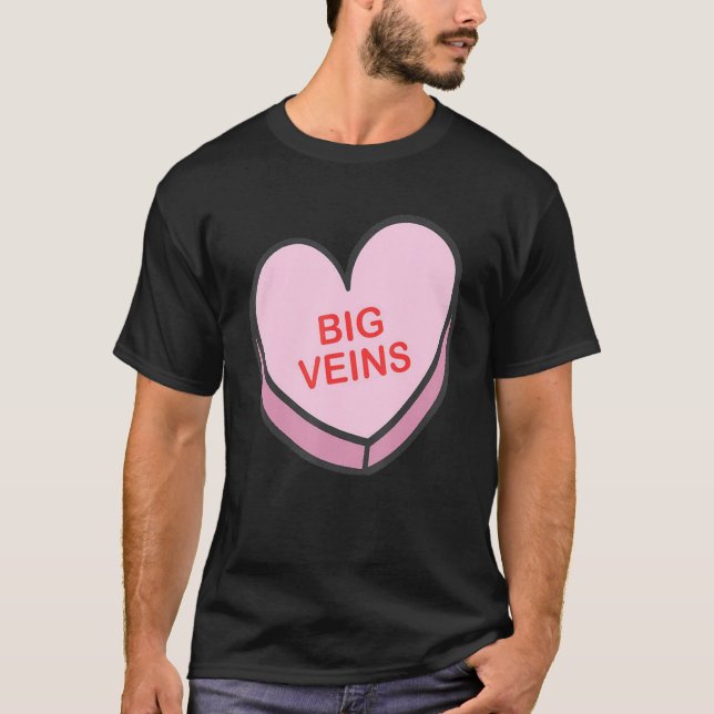 T-shirt Big Veins Happy Valentines Day Nurse Group Matchin (Devant)