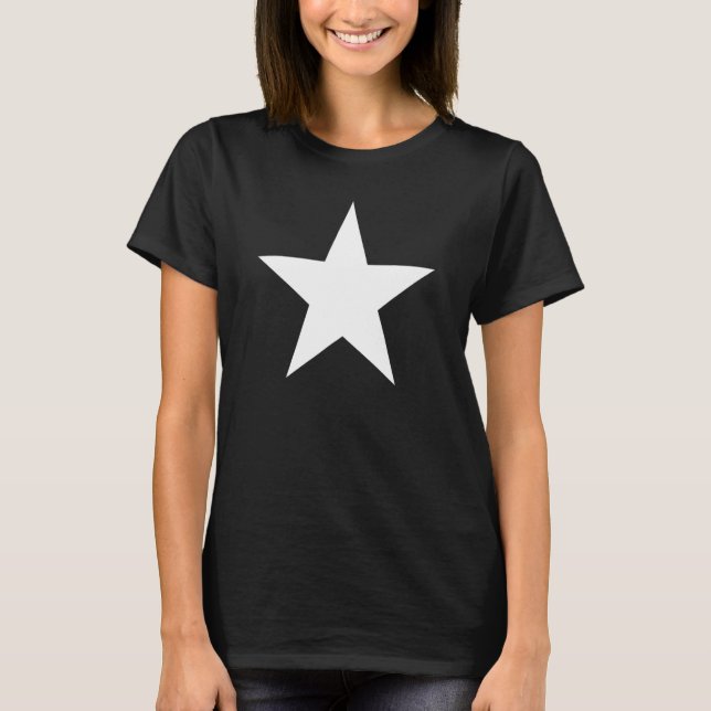 T-shirt Big White Star (Devant)