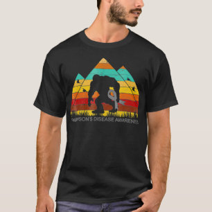 T-shirt Bigfoot apporter le ruban PARKINSONS MALADIE drôl