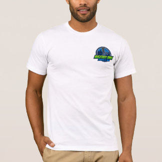 T-shirt Bigfoot BMX Top avec logo de poche (contour blanc)