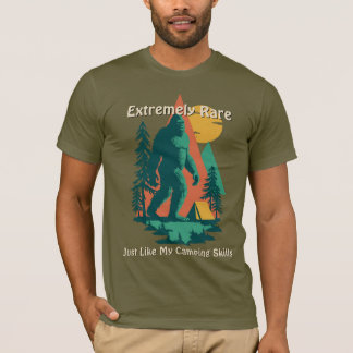 T-shirt BigFoot Camping Forest Mountains Funny Custom