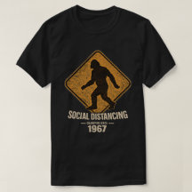Bigfoot Champion de distanciation sociale foncé