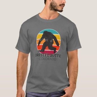T-shirt Bigfoot Crested Butte Colorado Sasquatch