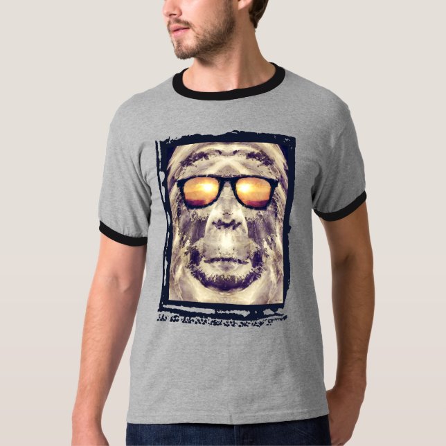 T-shirt Bigfoot dans les tons (Devant)