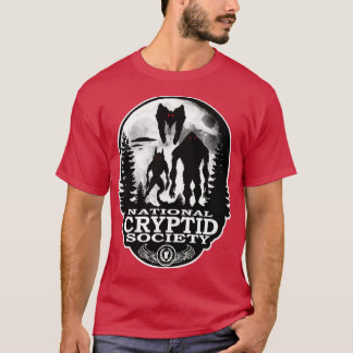 T-shirt Bigfoot, Dogman, Mothman, OVNI Cryptid National So