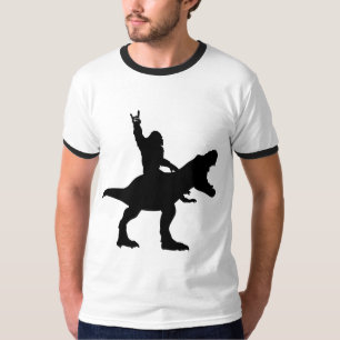 T-shirt Bigfoot équitation T-Rex
