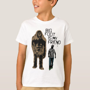 T-shirt Bigfoot est mon ami