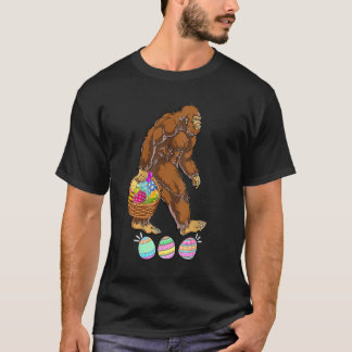 T-shirt Bigfoot ester oeuf Pâques hommes de jour Amour Sas