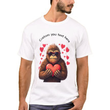 Bigfoot et Saint-Valentin personnalisables