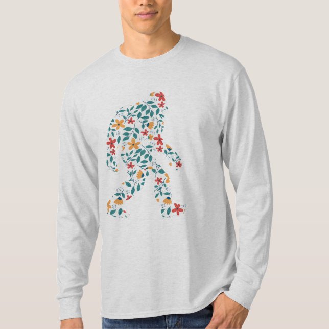 T-SHIRT BIGFOOT FLORAL (Devant)