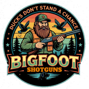 T-shirt Bigfoot Fusils à pompe Canards n'ont aucune chance
