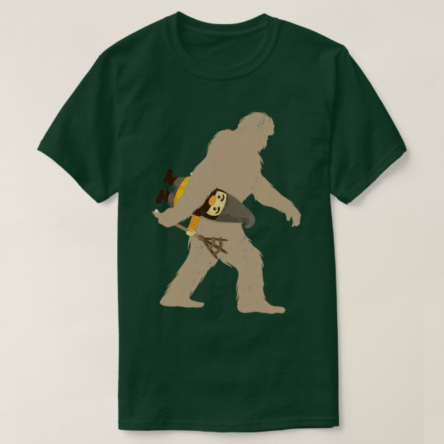 T-shirt Bigfoot Gnome Drôle cadeau (Design devant)