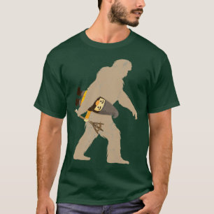 T-shirt Bigfoot Gnome Drôle cadeau